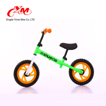 2017 Nouveau Modèle 2 roue enfants équilibre vélo / populaire vélo de course pour enfants / EVA pneu mini vélos pour enfant